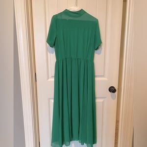 Midi Green Dress